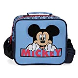 Disney Mickey Moods, Borsa Da Toilette Adattabile Con Tracolla Bambini, Rojo, 23x20x9 cms