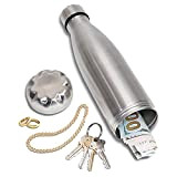 Diversion Water Bottle can Safe | stainless steel tumbler Safe by stash-it | inferiore si svita per conservare oggetti di ...
