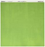 Double Dot Double-Sided Textured Design Cardstock 12X12-Wasabi- by Bo Bunny