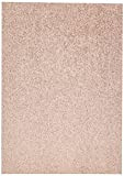 Dovecraft DCGCD037 Double Sided Glitter Pack Gold-350gsm, Rose Gold, A4
