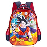 Dragon Ball Zaino Junior per bambini Kids Schoolbag Dragon Ball zaino moda anime, 3D Dragon Ball Bag scuola Zaino Junior ...