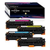 Dream-seeker Compatibile con HP 304A 312X 305X CC530A Cartucce di Toner per HP Laserjet Enterprise M451dn CP2025 M451nw HP Color ...