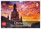 Dresden - Die Frauenkirche (Wandkalender 2023 DIN A4 quer), Calvendo Monatskalender