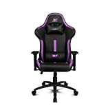 DRIFT Gaming Chair DR350 -DR350BV - Sedia da gioco professionale, similpelle, braccioli 4D, rotelle silenziose, pistone classe 4, inclinazione, cuscino ...