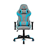 DRIFT Gaming Chair DR90 -DR90GBL - Sedia da gioco, tessuto traspirante, braccioli imbottiti 2D, base in nylon rinforzato, pistone classe ...