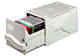 Durable 525610 - Multimedia Box I, Cassettiera per Archiviare 26 CD/DVD con Custodia o 136 Dischi da 3.5, 5 Divisori, ...