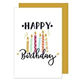 Edition Seidel Exclusive Birthday Cards in Premium Quality con busta - Biglietto di compleanno per - Happy Birthday - Uomo ...