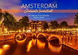Edition Seidel & Melanie - Calendario 2022 con viola Amsterdam, formato DIN A3, da parete europeo, olandese, Paesi Bassi, fiori; ...