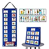 EEOO Schede visive per Bambini, Schede di Routine giornaliere per Bambini Calendario Tabelle comportamentali Schede di Pianificazione per Bambini (70 ...