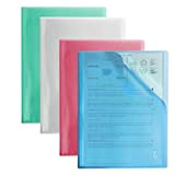 Elba 400065990 A4 40 tasche, in polipropilene 2 nd Life display Book – colori assortiti (confezione da 4)