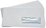 Elco 60289 - Confezione da 500 buste con finestra, formato DL, colore: Bianco Unico DL bianco