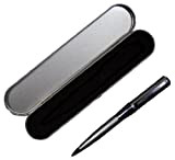 Elegante penna a sfera dal look esecutivo con finitura argento con chiavetta USB da 4 GB integrata presentata in una ...