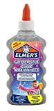 Elmer’s Colla Vinilica Glitterata, Lavabile e Adatta ai Bambini, Ottima per Realizzare Slime, Grigio (Argento), 1 Pezzo