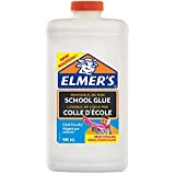 Elmer’S Colla Vinilica per la Scuola, Lavabile, Ottima per Realizzare Slime, Bianco, 946 ml, 1 Pezzo