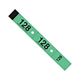 Elvé 1000 biglietti per guardaroba, numerazione da 1 a 1000, dimensioni: 3 x 20 cm 3x20cm verde