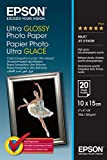 Epson C13S041926 Ultra Gloss Photo Paper 300G 20 A6 10 x 15 cm (A6) Carta fotografica