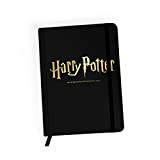 ERT GROUP Quaderno con licenza originale e ufficiale Harry Potter, modello Harry Potter 044 gold, con carta a quadretti, A5