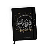 Ert Group Quaderno con licenza originale e ufficiale Harry Potter, modello Harry Potter 036 black, con carta a lineare, A5