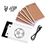 ERYUE kit a fogli mobili,Flip Book Kit con Light Pad LED Light Box Tablet 300 fogli Carta da disegno Flipbook ...