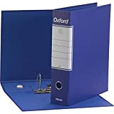 Esselte 390785050 Registratori Oxford, Protocollo, Dorso 8, 23 x 33 cm, Confezione 6, Blu