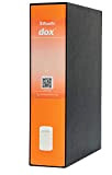 Esselte Dox 2 Raccoglitore a Leva Formato Protocollo D8, A4, Arancione, 1 Pezzo