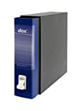 Esselte Dox - Scatole archivio, formato: A4, colore: bianco Pacco da 6 blu