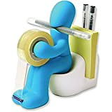 ETbotu Leoie le Butt Station - Accessorio da scrivania: Dispenser di nastro adesivo Pen Memo Clip Support for Storage (colore ...
