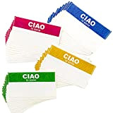 Etichette Adesive "Ciao io sono" (Hello My Name Is) 120, ideali per Riunioni, Feste, Scuola, Speed Date, Meeting, Lavoro