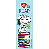 Eureka Peanuts - Segnalibri Snoopy con scritta"I Love to Read", 36 ct, 2 x 15 cm
