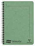 Europa 14.8 x 21 cm A5 Side wire-bound Notemaker – lime
