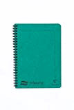 Europa Wirebound Notemaker A5 Fient Ruled Microperfed 120-pages – verde