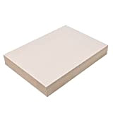 ewtshop® - 20 fogli di cartoncino grigio DIN A4, spessore 2 mm, 1230 g/m², per rilegatura, calendari, modellismo, cartoncino per ...