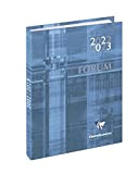 Exacompta 214102E - Agenda giornaliera Forum Office Metric 15 x 21 cm, da agosto 2019 a luglio 2020, copertina blu