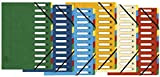 Exacompta 5312E Classificatori a Soffietto, Interno, 24x32 cm, Multicolore