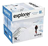 EXPLORER - Carta bianca multiuso per stampante - A4 80g - 5 confezioni - 2500 fogli