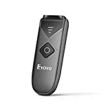 Eyoyo Mini scanner di codici a barre wireless 2D, con sensore di scansione portatile 1D QR Code Scanner, Bluetooth/2.4G Wireless ...