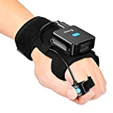 Eyoyo Wearable Glove QR Code Scanner, 1D 2D Finger Ring Bluetooth Barcode Scanner, Left&Right Hand Wearable Lettore di codici a ...