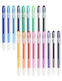 Ezigoo Penne Cancellabili Punta 0.7mm – Confezione Da 18 Penna Cancellabile Colori Ricaricabili, Penna Multicolore, Biro Penne Cancellabili Per Scuola ...