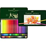 Faber-Castell 110011 - Polychromos Matite colorate, custodia con 120 matite