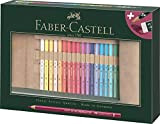 Faber-Castell 110030 Rotolo con 34 matite colorate per artisti Polychromos