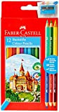 Faber-Castell 110312 Matita Colorata, 12 Pezzi