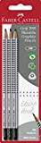 Faber Castell 117298 Lotto 3 matite GRIP 2001 HB con gomma integrato (Import Germania)