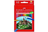 Faber-Castell 120112 pastello colorato 12 pezzo(i) Multicolore