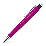 Faber-Castell 133337, matita meccanica poly matic, tratto 0,7 mm, color prugna pink