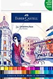 Faber-Castell 164624 Goldfaber Aqua Dual Marker - Portafoglio da 24