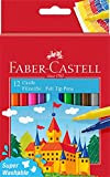 Faber-Castell 554201 Pennarello Castle, confezione da 12 pezzi