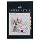 Faber-Castell Blocco da disegno A&G A5, 40 Pezzi, Bianco