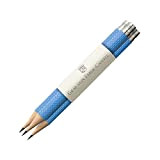 Faber-Castell Faber Castell 118668 - Matita di ricambio per matita perfetta in Gulf Blue, 3 pezzi (confezione da 1)