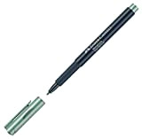Faber-Castell Metallics 160794 - Pennarello con punta in fibra, spessore del tratto 1,5 mm, adatto per molte superfici, con effetto ...