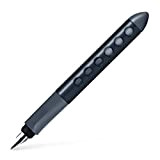 Faber-Castell - Penna stilografica da scolaro Scribolino, per mancini solo penna nero